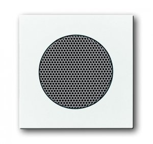 Фото ABB Basic55 2CKA008200A0170 Накладка для громкоговорителя (альпийский белый)