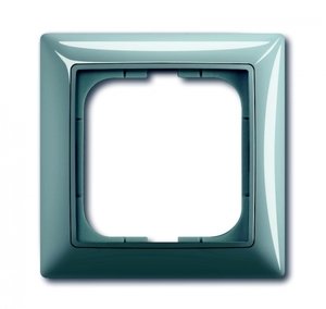 Фото ABB Basic55 2CKA001725A1521 Рамка 1-постовая (bistro-синий)