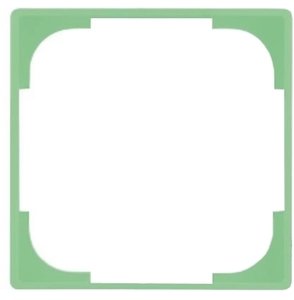 Фото ABB Basic55 2CKA001726A0224 Вставка декоративная в рамку (салатовая)