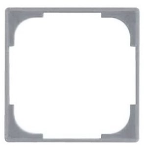 Фото ABB Basic55 2CKA001726A0223 Вставка декоративная в рамку (серебристый металлик)