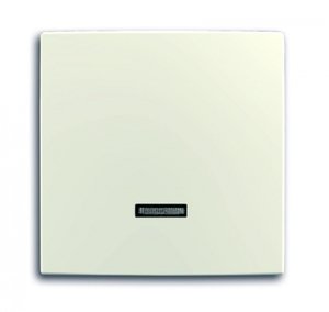 Фото ABB Basic55 2CKA006599A2995 Накладка светорегулятора нажимного (подсветка, chalet-белый)