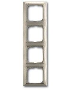 Фото ABB Basic55 2CKA001725A1504 Рамка 4-постовая (шампань)