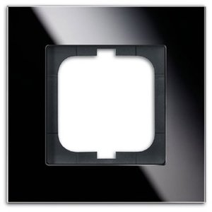 Фото ABB carat 2CKA001754A4322 Рамка 1-ая (стекло черное)