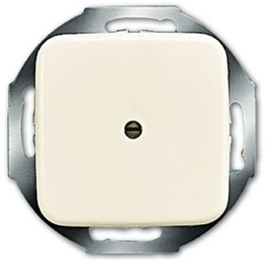 Фото ABB Busch-Duro 2000/Reflex 2CKA001710A0623 Вывод кабеля (под рамку, с/у, бежевый)