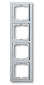 Фото ABB Future Linear 2CKA001754A4309 Рамка 4-постовая (алюминий)