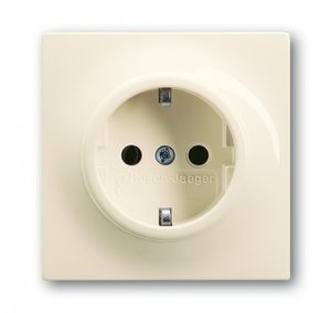 Фото ABB Impuls 2CKA002011A6224 Розетка (16 А, под рамку, с/у, з/к, слоновая кость)