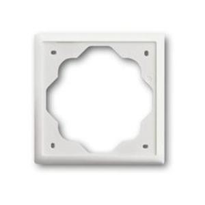 Фото ABB BJE Impuls 2CKA001754A4430 Рамка 1-ая (белый бархат)
