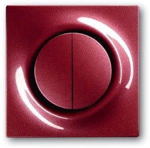 Фото ABB Impuls 2CKA001753A0105 Клавиша двойная (подсветка, ежевика)