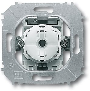 Фото ABB Impuls 2CKA001012A2109 Переключатель одноклавишный (подсветка, 10 А, механизм, скрытая установка)