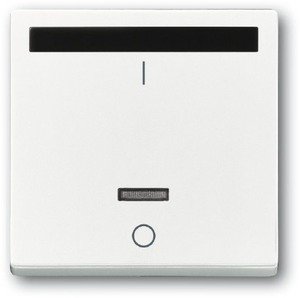 Фото ABB Carat/Future Linear/Solo/Busch-Axcent 2CKA006020A1335 Накладка для реле (ИК-управление, подсветка, маркировка, белая)