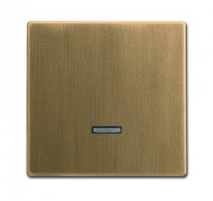 Фото ABB Династия 2CKA006599A3023 Накладка светорегулятора нажимного (подсветка, античная латунь)