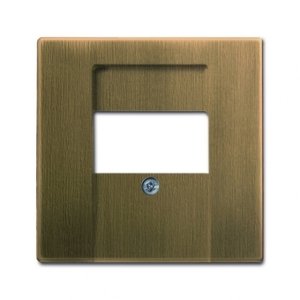 Фото ABB Династия 2CKA001710A4084 Крышка для информационной розетки (USB/VGA/HDMI, античная латунь)