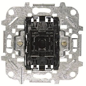 Фото ABB Busch-Jaeger 2CKA001012A2130 Выключатель одноклавишный перекрестный (10 А, с возм. подсветки, механизм, скрытая установка)