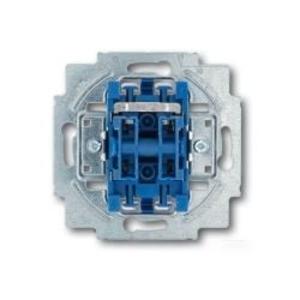 Фото ABB Allwetter/Alpha Exclusive 2CKA001413A1103 Выключатель жалюзи двухклавишный (10 А, с фиксацией, механизм, с/у)