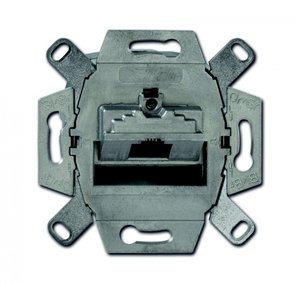 Фото ABB Alpha Exclusive/Alpha Nea 2CKA000230A0410 Розетка компьютерная (RJ11, RJ45, механизм, с/у)