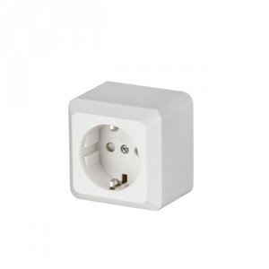 Фото ABB Jussi 2TKA000767G1 Розетка (16 А, в сборе, о/у, з/к, белый)