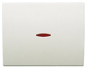 Фото ABB Olas 8401.3 BL Клавиша одиночная (с индикацией, белый)