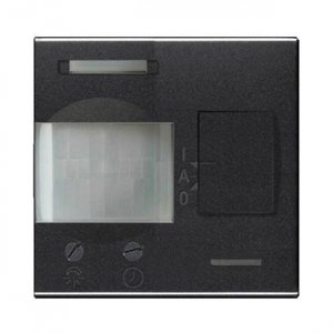 Фото ABB Zenit 2CLA224100N1801 Датчик движения ИК (1800 Вт, 110°, скрытая установка, антрацит)