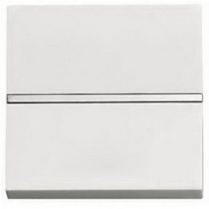 Фото ABB Zenit 2CLA220470N1101 Кнопка с Н.О. контактом 2 модуля (16 А, с возм. подсветки, под рамку, скрытая установка, альпийский белый)