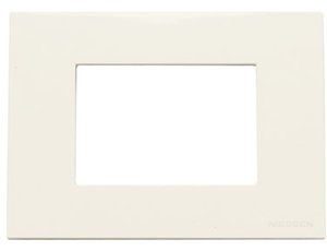 Фото ABB Zenit 2CLA247300N1101 Рамка 1.5 поста итальянский стандарт (3 модуля, белая)