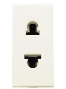 Фото ABB Zenit 2CLA213500N1101 Розетка (16 А, под рамку, с/у, без з/к, белый)