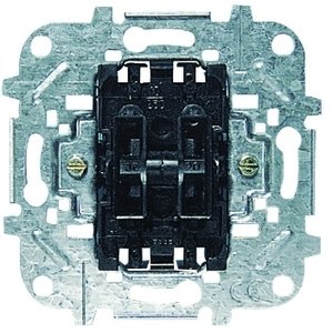 Фото ABB Niessen 8142 Переключатель+кнопка (10 А, механизм, с/у)
