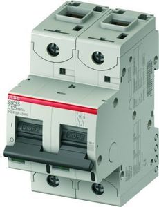 Фото ABB S800 2CCS862001R0164 Автоматический выключатель двухполюсный 16А (50 кА, C)