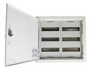 Фото ABB AT32 Шкаф распределительный навесной (стальная дверь) 72 мод. 524х574х140 IP43