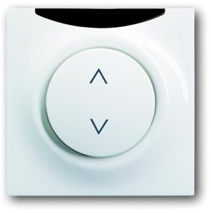 Фото ABB Impuls 2CKA006020A1190 Накладка светорегулятора (подсветка, ИК-управление, стрелки, белая)