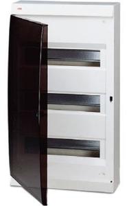 Фото ABB 122660006 Бокс UNIBOX О-У 36м белый с дымч дв и шинами (шт)