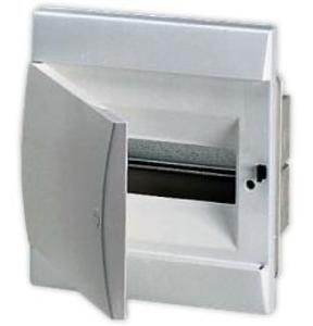 Фото ABB 1SL0500A06 Бокс UNIBOX С-У 08м IP40 бел с бел дв и шинами (шт)