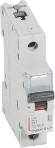 Фото Legrand DX3 407425 Автоматический выключатель однополюсный 1А (6 кА, B)