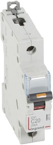 Фото Legrand DX3 409756 Автоматический выключатель однополюсный 20А (25 кА, C)