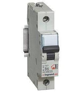Фото Legrand TX3 404026 Автоматический выключатель однополюсный 10А (6 кА, C)