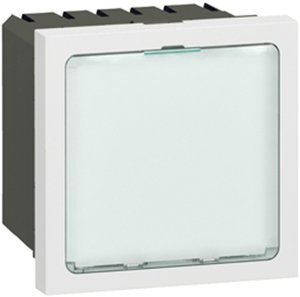 Фото Legrand Mosaic 078520 Светодиодное табло (белая подсветка, скрытая установка, белое)