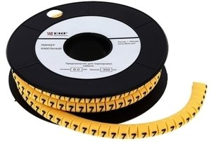 Фото EKF plc-KM-4-3 Маркер-кабельный 4,0кв.мм 3(500шт.) (ЕС-2) PROxima