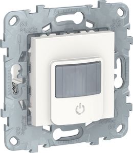 Фото Schneider Electric Unica New NU552518 Датчик движения (2200 Вт, под рамку, скрытая установка, белый)