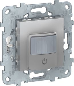 Фото Schneider Electric Unica New NU552530 Датчик движения (2200 Вт, под рамку, скрытая установка, алюминий)