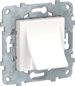 Фото Schneider Electric Unica New NU586218 Вывод кабеля (под рамку, скрытая установка, белый)