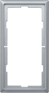 Фото Schneider Electric Merten Artec MTN481860 Рамка 2-постовая (вертикальная, алюминий)