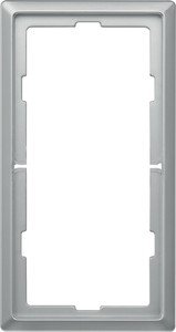 Фото Schneider Electric Merten Artec MTN481846 Рамка 2-постовая (вертикальная, сталь)