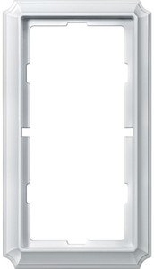 Фото Schneider Electric Merten Antique MTN483119 Рамка 2-постовая (универсальная, полярно-белый)