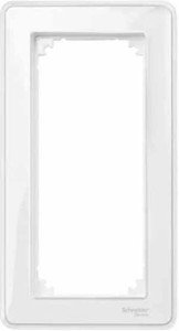 Фото Schneider Electric Merten M-Creativ MTN4025-3500 Рамка 2-постовая (универсальная, прозрачная)