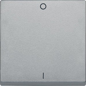 Фото Schneider Electric System M MTN433260 Клавиша одиночная "вкл/выкл" (алюминий)