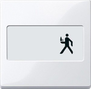 Фото Schneider Electric System M MTN432325 Клавиша одиночная с полем для написи (белая)