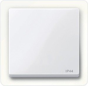 Фото Schneider Electric System M MTN432025 Клавиша одиночная (IP44, белая)