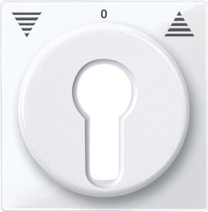 Фото Schneider Electric System M MTN319425 Клавиша двойная для рольставней с фиксатором (белая)