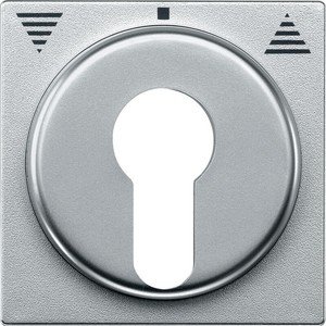 Фото Schneider Electric System M MTN319360 Клавиша двойная для рольставней с фиксатором (алюминий)