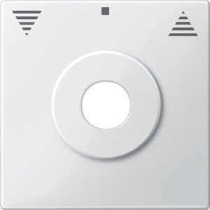 Фото Schneider Electric System M MTN3883-0319 Клавиша для рольставней с ключом (полярно-белая)