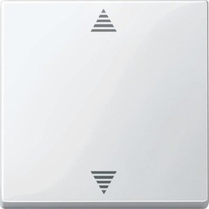 Фото Schneider Electric System M MTN587719 Клавиша двойная для жалюзи (полярно-белая)